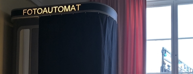 A new photo booth at Södra Teatern in Stockholm