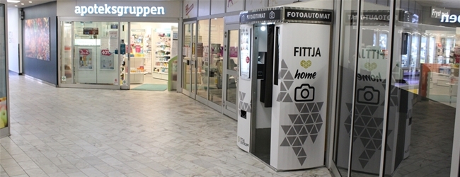 Fittja Centrum got a new photo booth