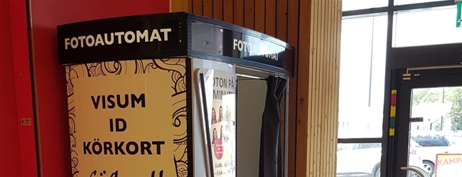 Ny fotoautomat i Uppsala