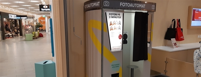 Gör ett besök hos Avion Shopping och ta dina foton i vår fotoautomat