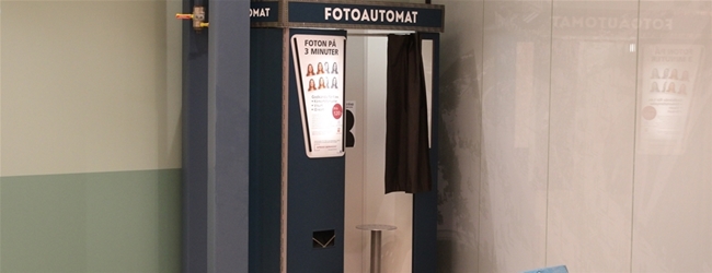 Ta dina foton i vår fotoautomat i Tuna Park i Eskilstuna