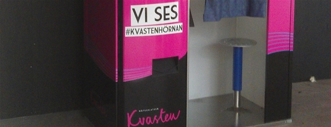 Photobooth at Kvasten in Kalmar