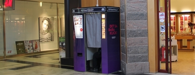 Photo Booth at Jakobsberg mall